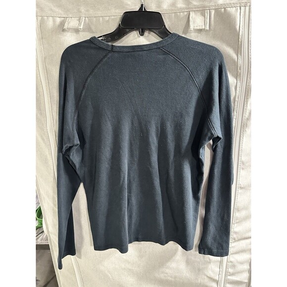 Carhartt For Women Y2k Vintage‎ Black Long Sleeve Shirt Logo Cotton XL - Picture 6 of 6